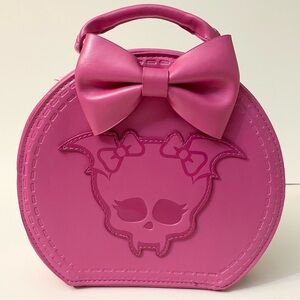 Monster High Hot Topic Draculaura Bow Crossbody Bag Purse Detachable Strap